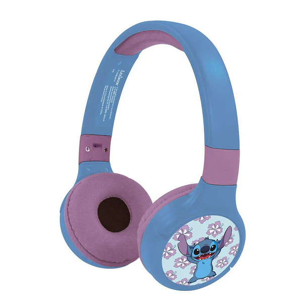 Lexibook - Auscultadores Bluetooth Stitch 2 em 1 2