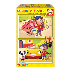 Puzzle 2x25 pçs - Noddy