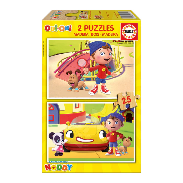 Puzzle 2x25 pçs - Noddy 