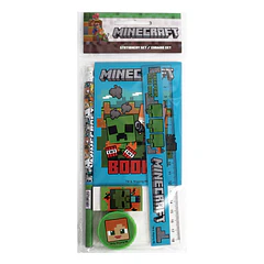 Conjunto Escolar - Minecraft