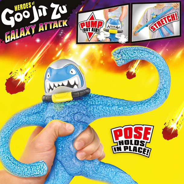 Goo Jit Zu Galaxy Attack - Figura Básica Air Vac Thrash 4