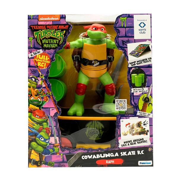 Tartarugas Ninja - Mega Cowabunga Skate RC 1