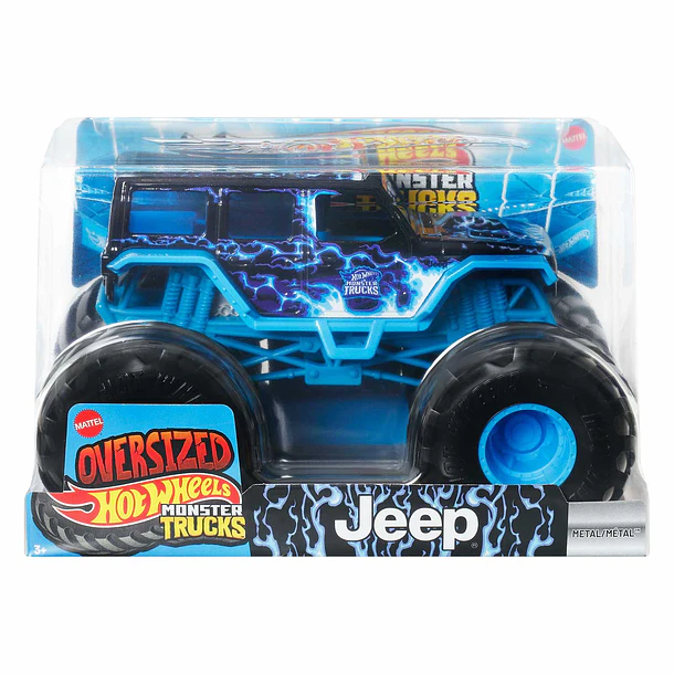 Hot Wheels Monster Trucks Oversized - Jeep 