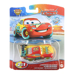 Cars Race To Celebrate Color Changers - Lightning McQueen