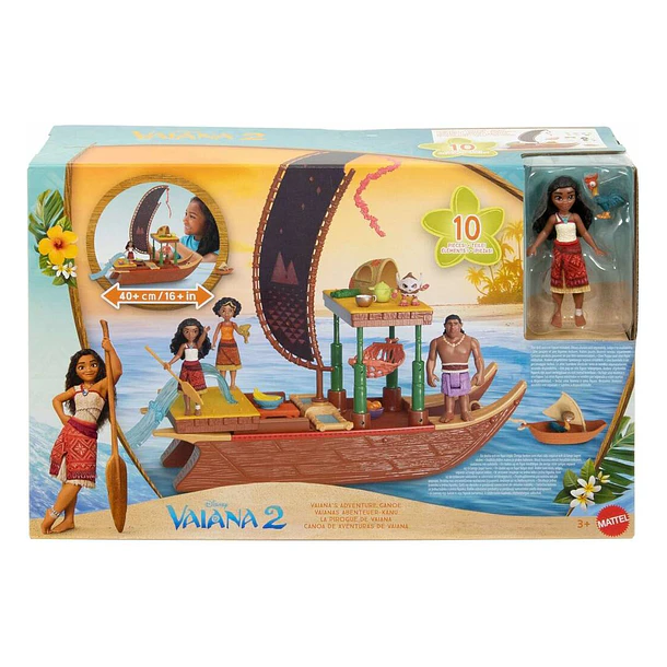 Vaiana 2 - Canoa de Aventuras de Vaiana 1