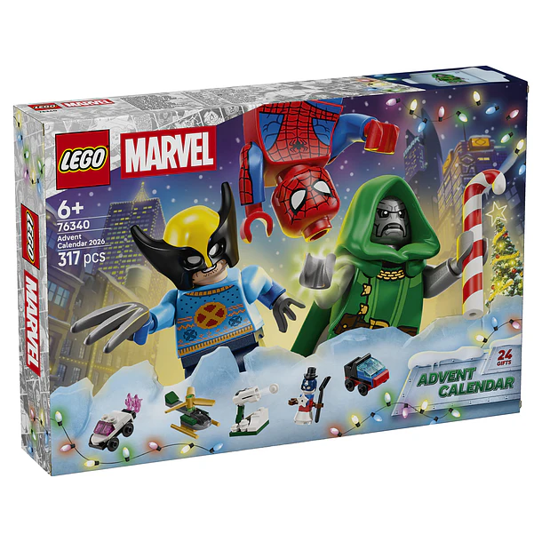 Calendário do Advento Marvel 2026 1