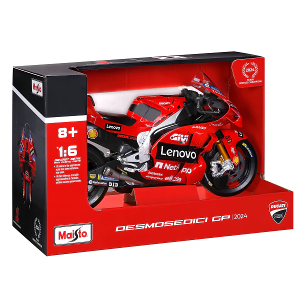 Maisto 1:6 - Ducati Lenovo GP Team 2024 #1 Francesco Bagnaia 1
