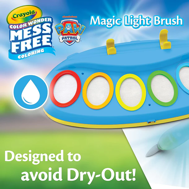 Crayola Color Wonder Mess Free - Pincel Mágico Luminoso Patrulha Pata 5