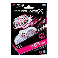 Beyblade X - Pião e Lançador Brush Fox J 9-70GR