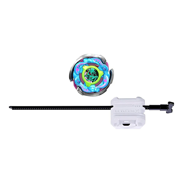 Beyblade X - Pião e Lançador Wriggle Kraken S 3-850 2