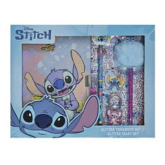 Stitch - Conjunto de Diário Secreto Glitter