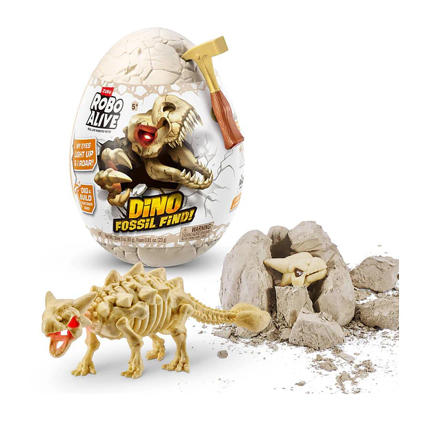 Robo Alive - Ovo Dino Fossil Find! 2
