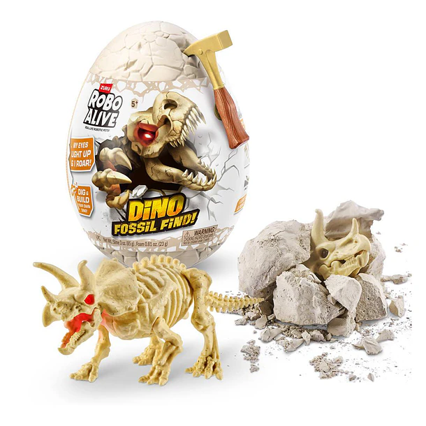 Robo Alive - Ovo Dino Fossil Find! 5