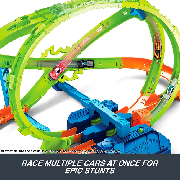 Hot Wheels Stunt Tracks - Colisão Hiperesférica 3