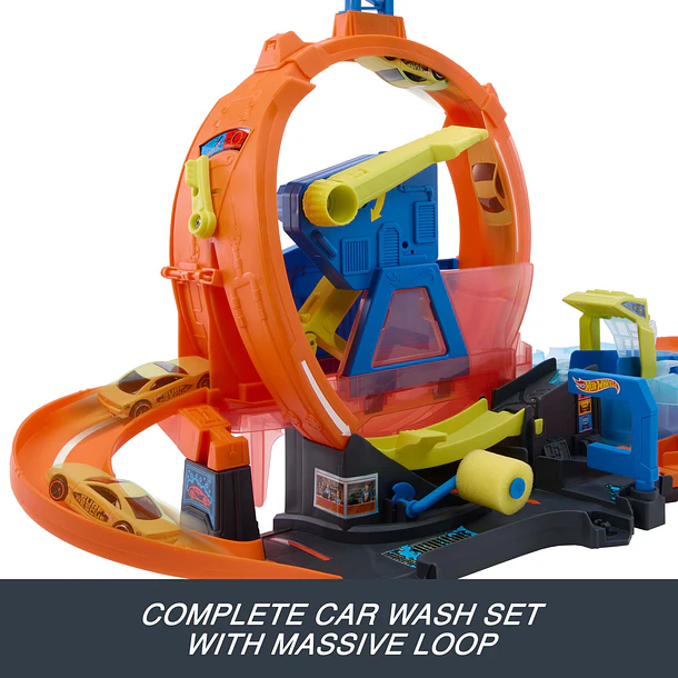 Hot Wheels City - Mega Loop Car Wash 4