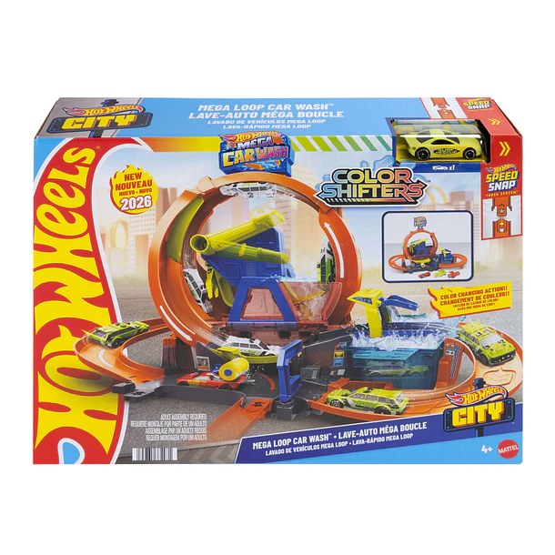 Hot Wheels City - Mega Loop Car Wash 1