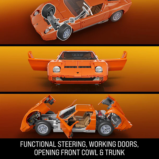 Hot Wheels Premium Series - Lamborghini Miura P400 SV 6