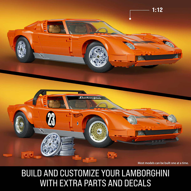 Hot Wheels Premium Series - Lamborghini Miura P400 SV 4