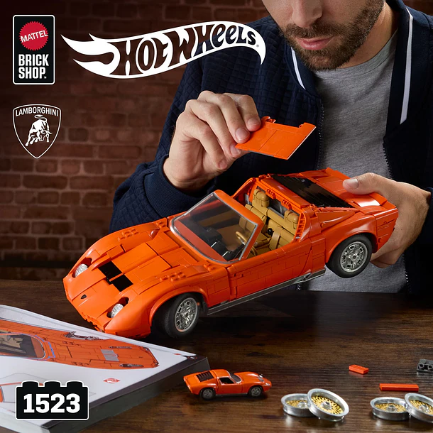 Hot Wheels Premium Series - Lamborghini Miura P400 SV 7