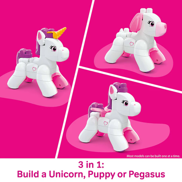 Mega Bloks - Unicórnio Encantador para Construir 4
