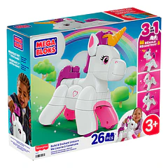 Mega Bloks - Unicórnio Encantador para Construir
