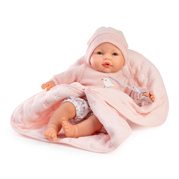 Boneca Bimba 37 cm com Manta Acolchoada 3