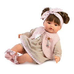 Boneca Beni 42 cm Lagrimitas com Colete