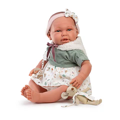 Minha Primeira Reborn Daniela 52 cm com Peluche