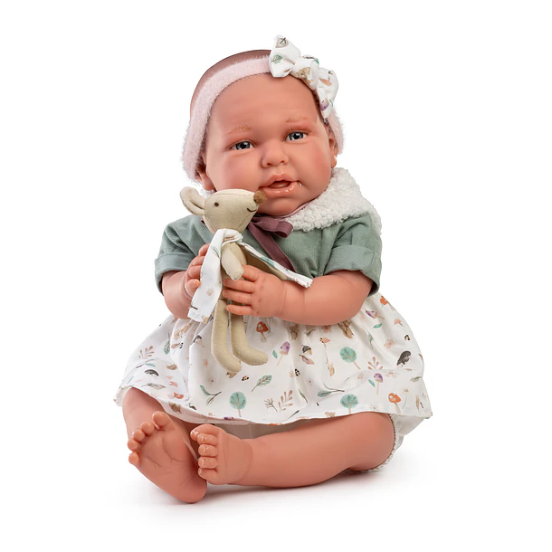 Minha Primeira Reborn Daniela 52 cm com Peluche 3