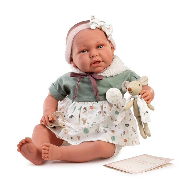 Minha Primeira Reborn Daniela 52 cm com Peluche 1