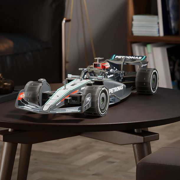 4D Build - Puzzle Mercedes-AMG F1 W15 E Performance 6
