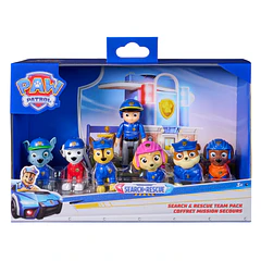 Patrulha Pata Search & Rescue - Pack de Figuras