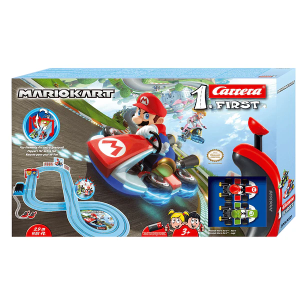 Carrera First - Pista Mario Kart Mario vs. Luigi 1