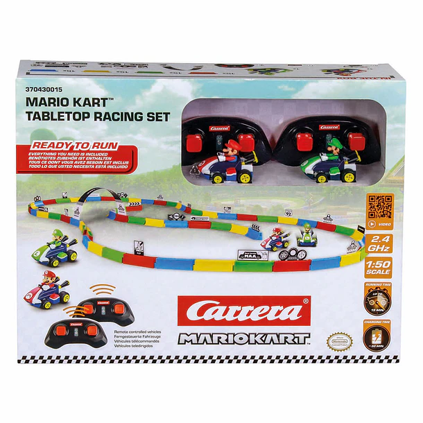 Carrera - Mario Kart Tabletop Racing Set Mario & Luigi RC 1