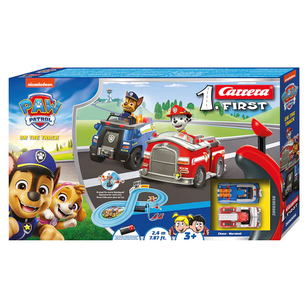 Carrera First - Pista Paw Patrol On the Track Chase vs. Marshall 1