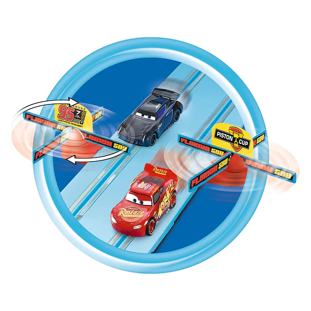 Carrera First - Pista Cars Power Duell Lightning McQueen vs. Jackson Storm 3