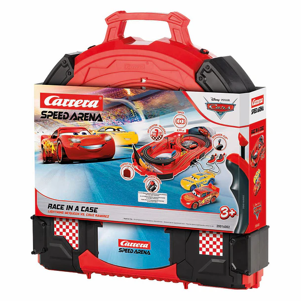Carrera Speed Arena - Pista Cars Lightning McQueen vs. Cruz Ramirez 1