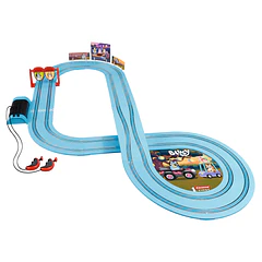 Carrera First - Pista Bluey Let's Go Bluey vs. Bingo