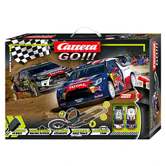 Carrera Go!!! - Pista Super Rally Citroën vs. Citroën DS3 WRC