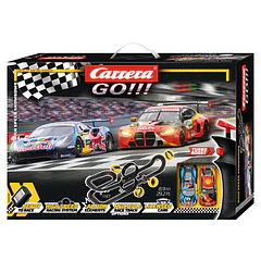 Carrera Go!!! - Pista DTM High Speed Showdown Ferrari 488 GT3 RedBull vs. BMW M4 GT3