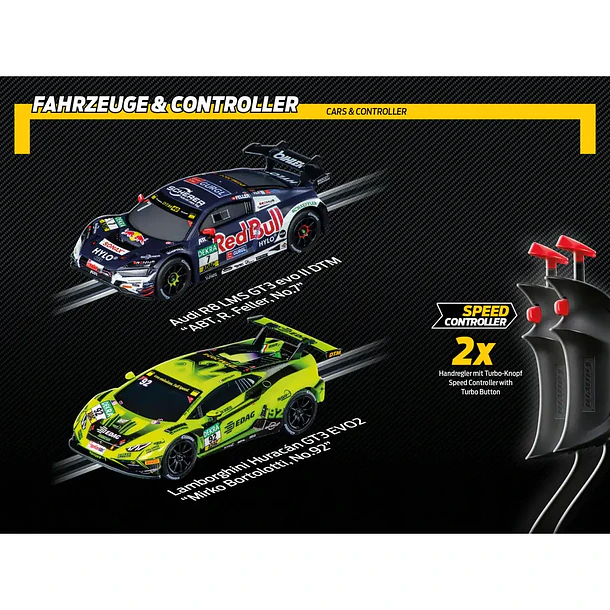 Carrera Go!!! - Pista DTM Supercars Audi R8 LMS GT3 vs. Lamborghini Huracán GT3 6