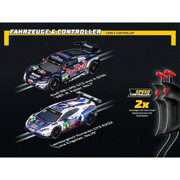 Carrera Go!!! - Pista DTM Speed Giants Audi R8 LMS GT3 vs. Lamborghini Huracán GT3 6
