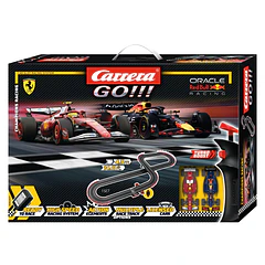 Carrera Go!!! - Pista Champion's Racing F1 Ferrari SF-25 vs. Red Bull Racing RB21