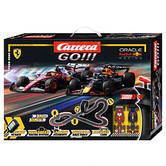 Carrera Go!!! - Pista Speed Zone F1 Ferrari SF-25 vs. Red Bull Racing RB21