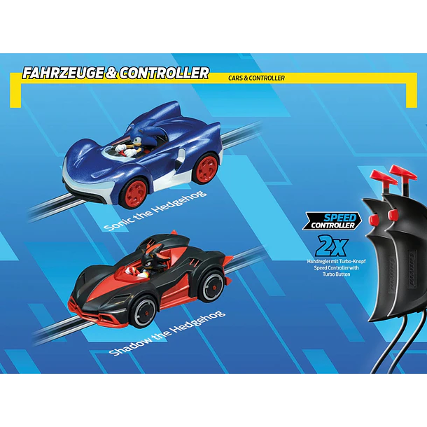 Carrera Go!!! - Pista Sonic the Hedgehog Sonic vs. Shadow 6