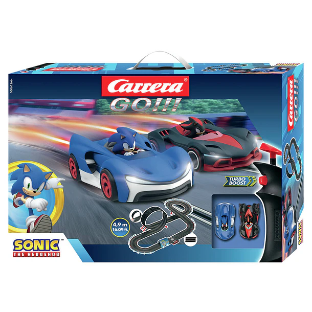 Carrera Go!!! - Pista Sonic the Hedgehog Sonic vs. Shadow 1