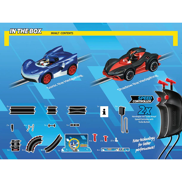 Carrera Go!!! - Pista Sonic the Hedgehog Sonic vs. Shadow 5