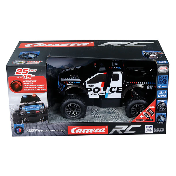 Carrera - Ford F-150 Raptor Police RC 1