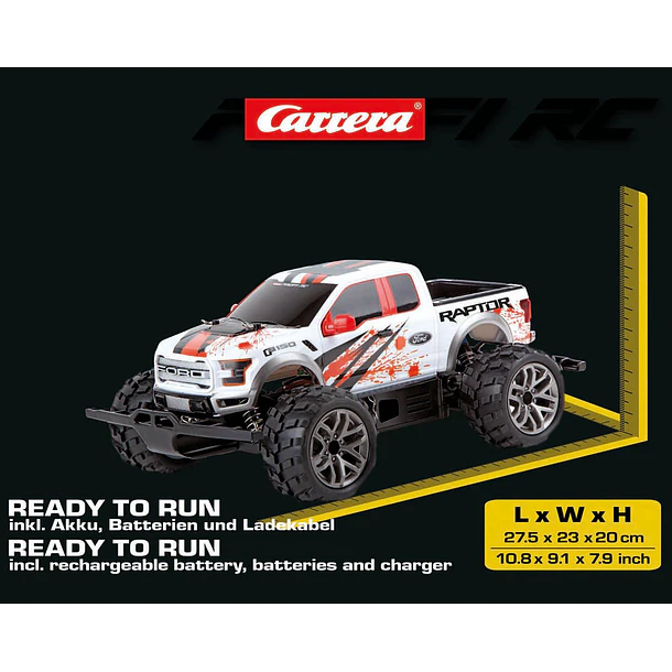 Carrera - Ford F-150 Raptor PX Profi RC 4