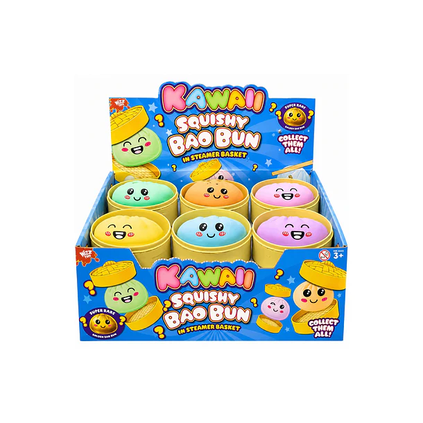 Kawaii Squishy Bao Bun Dumpling 1